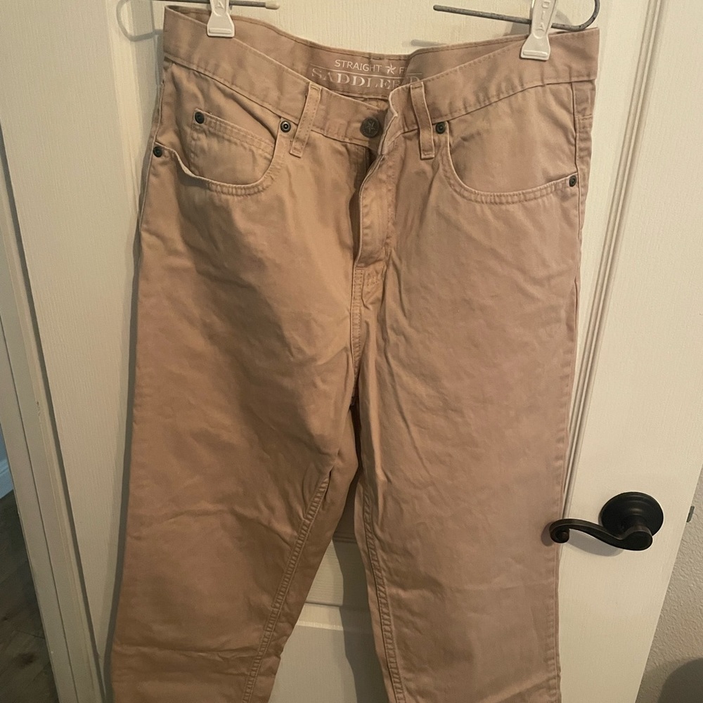 Mom jeans tan cargo color